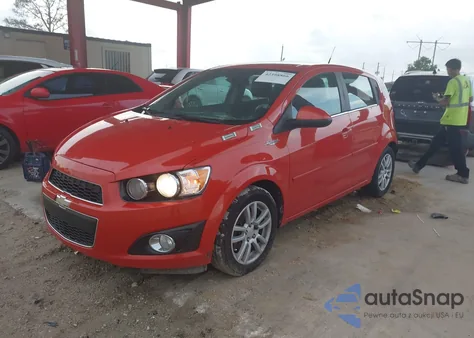 2013 Chevrolet Sonic Lt Auto z USA, uszkodzony, nr VIN 1G1JC6SH9D4191653